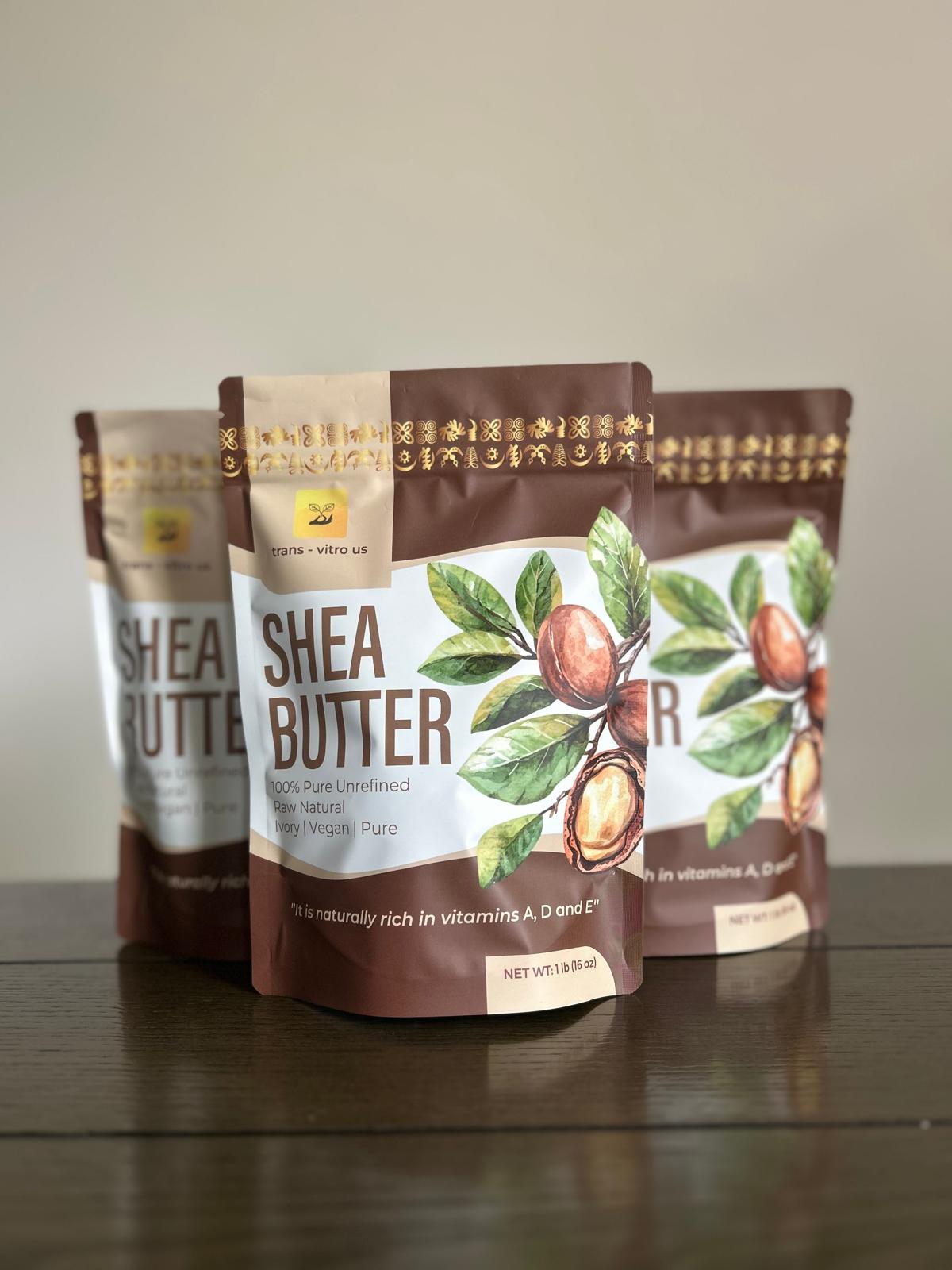 Shea Butter - Raw, Unrefined, 100% Natural 1 lb (16 oz)