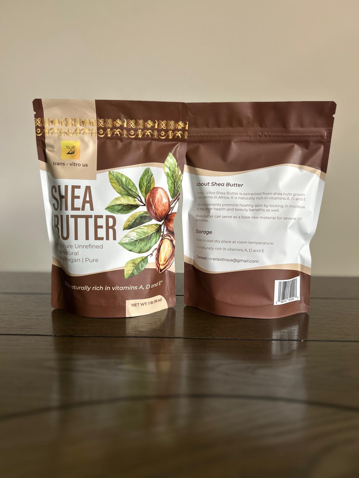 Shea Butter - Raw, Unrefined, 100% Natural 1 lb (16 oz)
